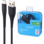 کابل تایپ سی فست شارژ Beyond BUC-301 2.1A 1m