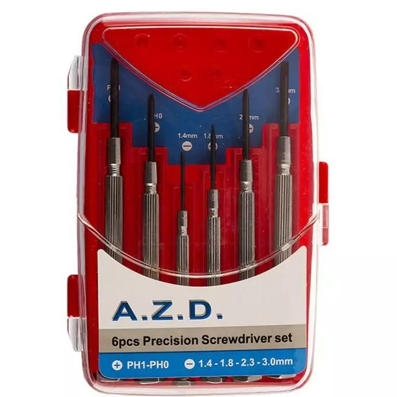 NPPo9uHEVrIDGFHCGHN5cURaon0LDpPRpnuWXGDJ.jpeg_800X800X70 مجموعه 6 عددی پیچ گوشتی ساعتی ای زد دی AZD - Image 1