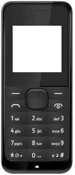 قاب کامل Nokia 105 دو سیم کارت شامل پنل جلو و پشت