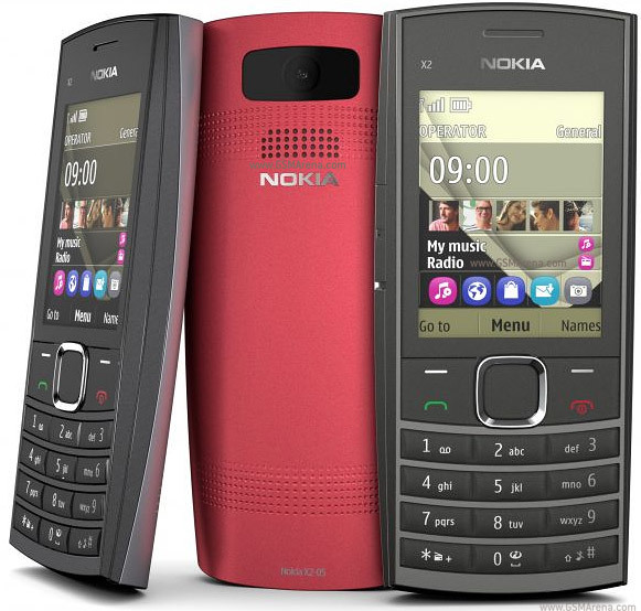 x205 2 قاب پنل جلو و پشت نوکیا X205